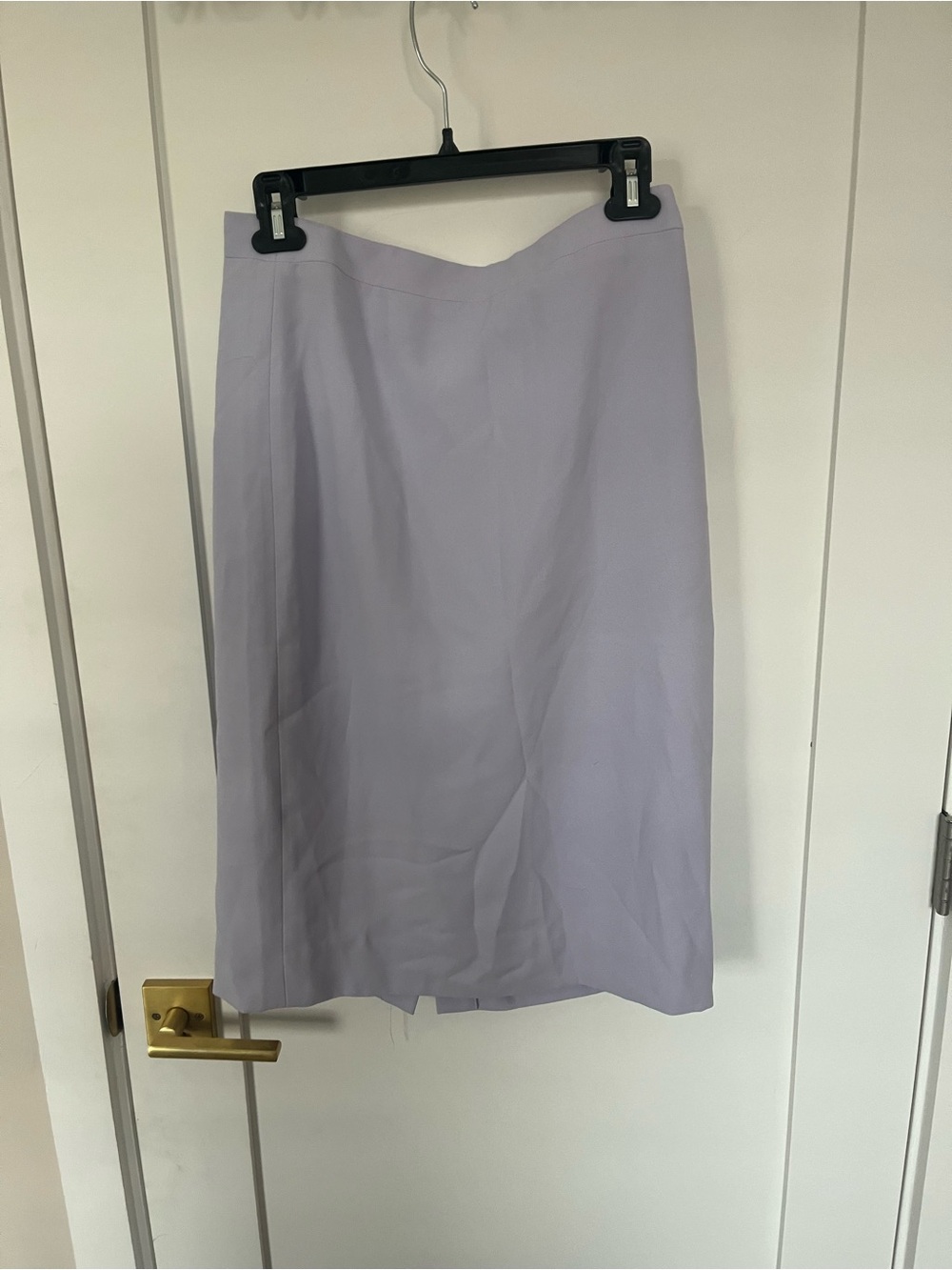 J. Crew Light Lavender Midi Skirt
